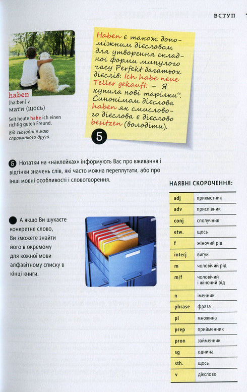 Deutsch Visual Dictionary. Picture by picture