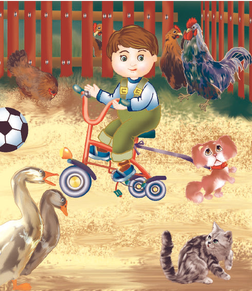 How the Little Hares Spent the Winter. Fairy Tales