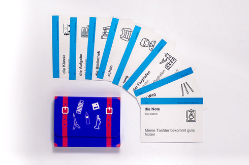 Vocabulary flashcards, entry level. German A1