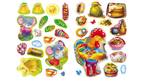 Ear. Fairy tales with stickers