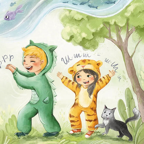 Learning with Meowing and Growling - 9789664483831