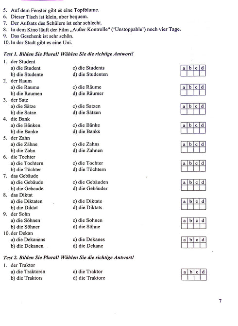Deutsch. Umfassende Vorbereitung auf ZNO/NMT 2025