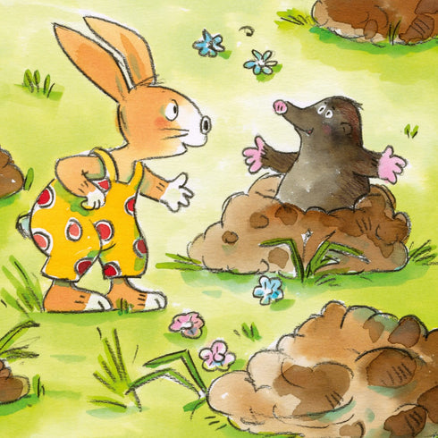 Njusik fragt die Tiere