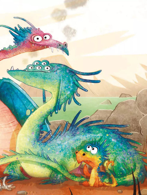 Punko — little dragon-duporapechik