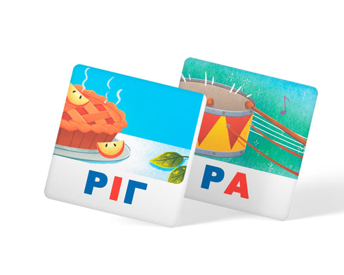 Intelligente Karten. Wir lesen in Silben. 30 Karten - 9786175475621