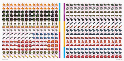 Cars 3 Disney. Coole Kurven. Labyrinthe mit Aufklebern - 9789667497767