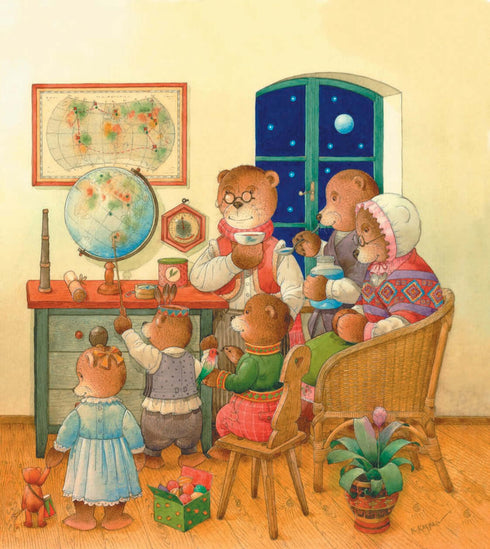 Bärenstadt. Große Weihnachtsreise der Bärenfamilie um die Welt