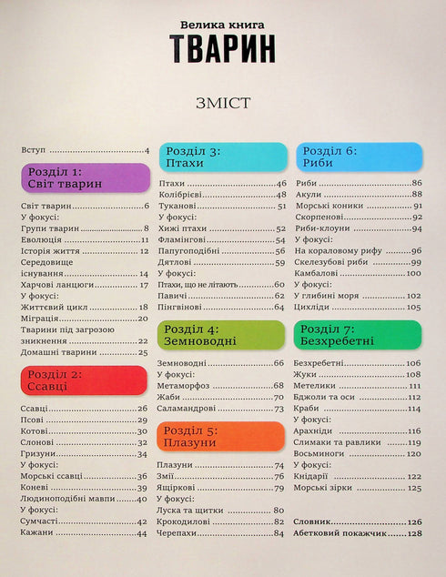 Das große Buch der Tiere - 9786171704794