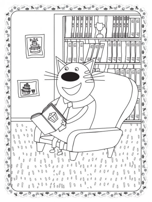 Три коти. Кольоровий штрих. Кіношедевр