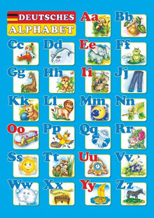 Poster. Deutsches Alphabet